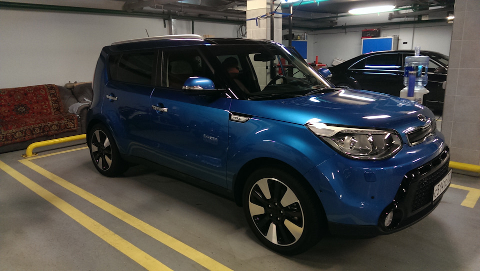 вызываем джина или как полирнуть soul… — KIA Soul (2G), 1,6 л., 2016 ...