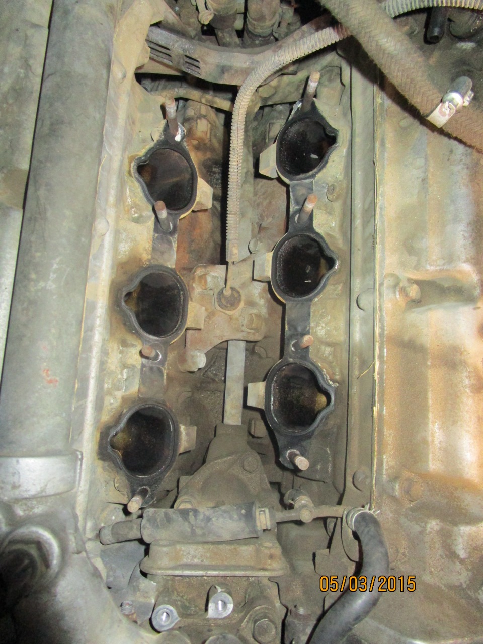 прокладка расслоилась — Mitsubishi Pajero (2G)