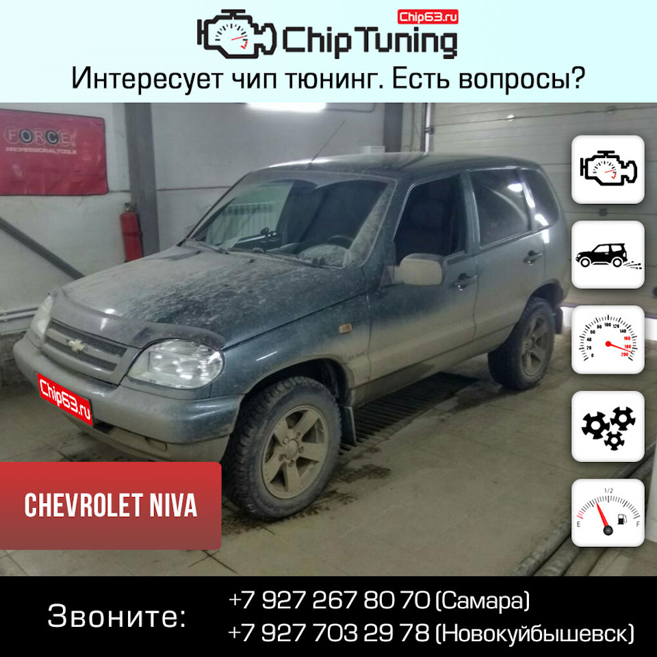 Chevrolet Niva — Chip63.ru на DRIVE2