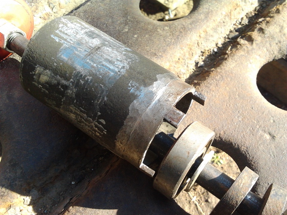 Убираем люфт задних ступиц — Mercedes-Benz W123, 2,4 л, 1984 года ...