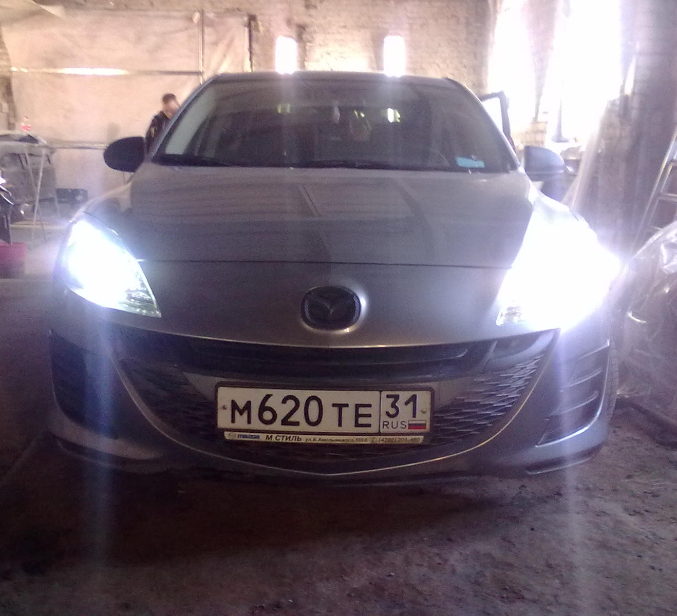 Ксенон 4300k в ближний свет Mazda 3 TUNING — Mazda 3 (2G) BL, 1,6 л, 2009  года | аксессуары | DRIVE2