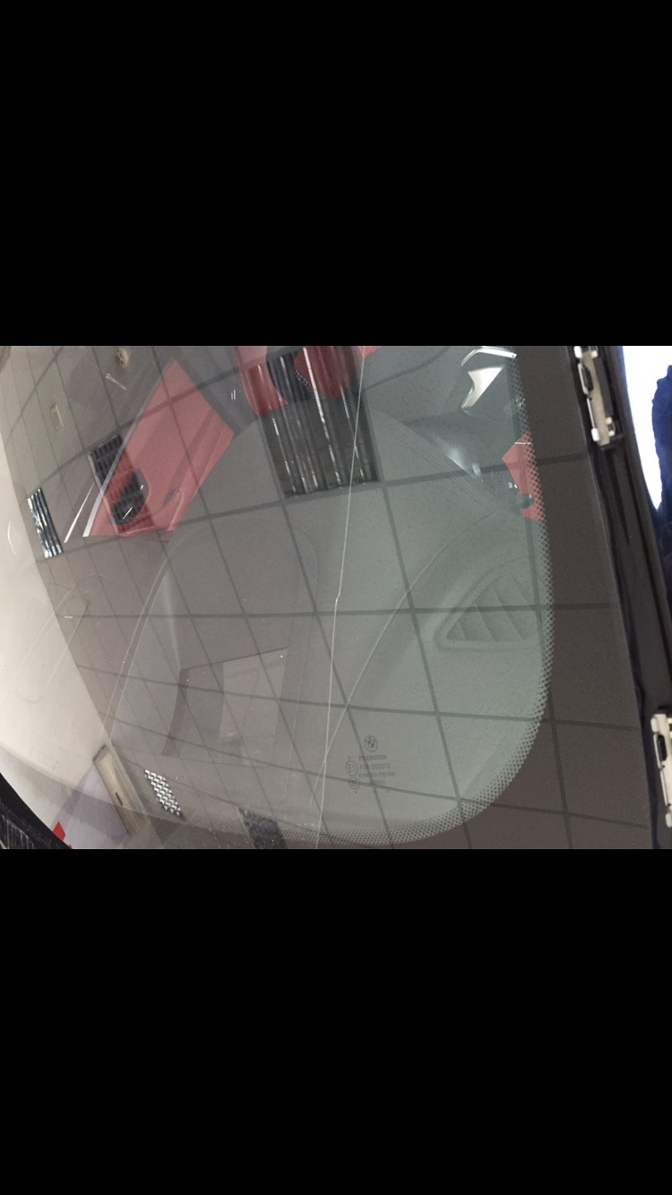 Защитная пленка на лобовое стекло — BMW M5 (F10), 4,4 л, 2013 года ...