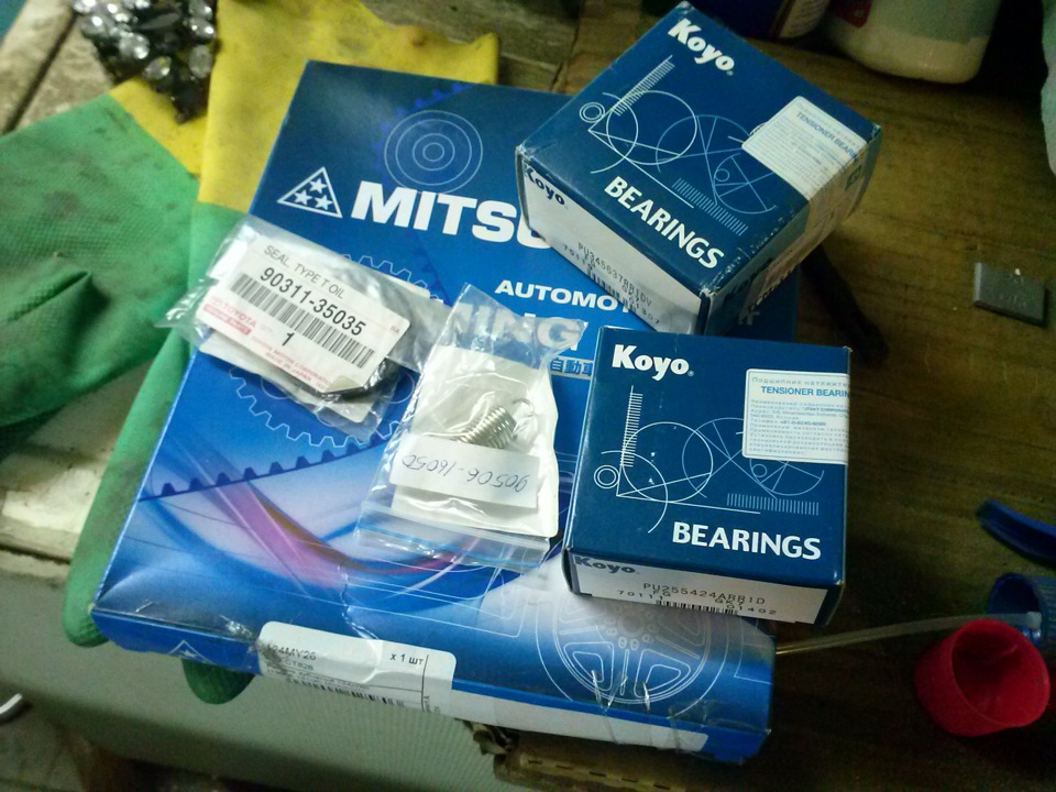 Дi & ГРМ — Toyota Corolla (110), 1,4 л, 1999 года | визит на сервис ...