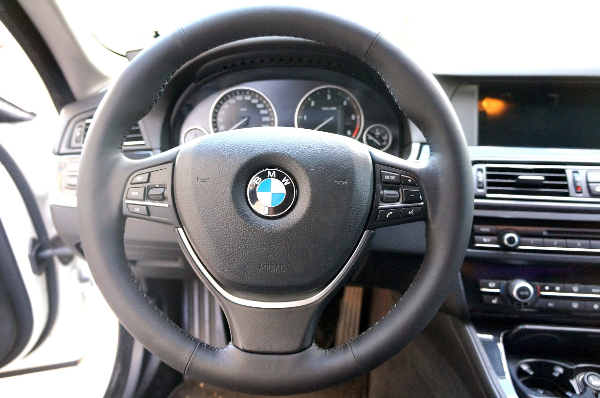 F10 как снять руль Перетяжка руля BMW 5 - DRIVE2