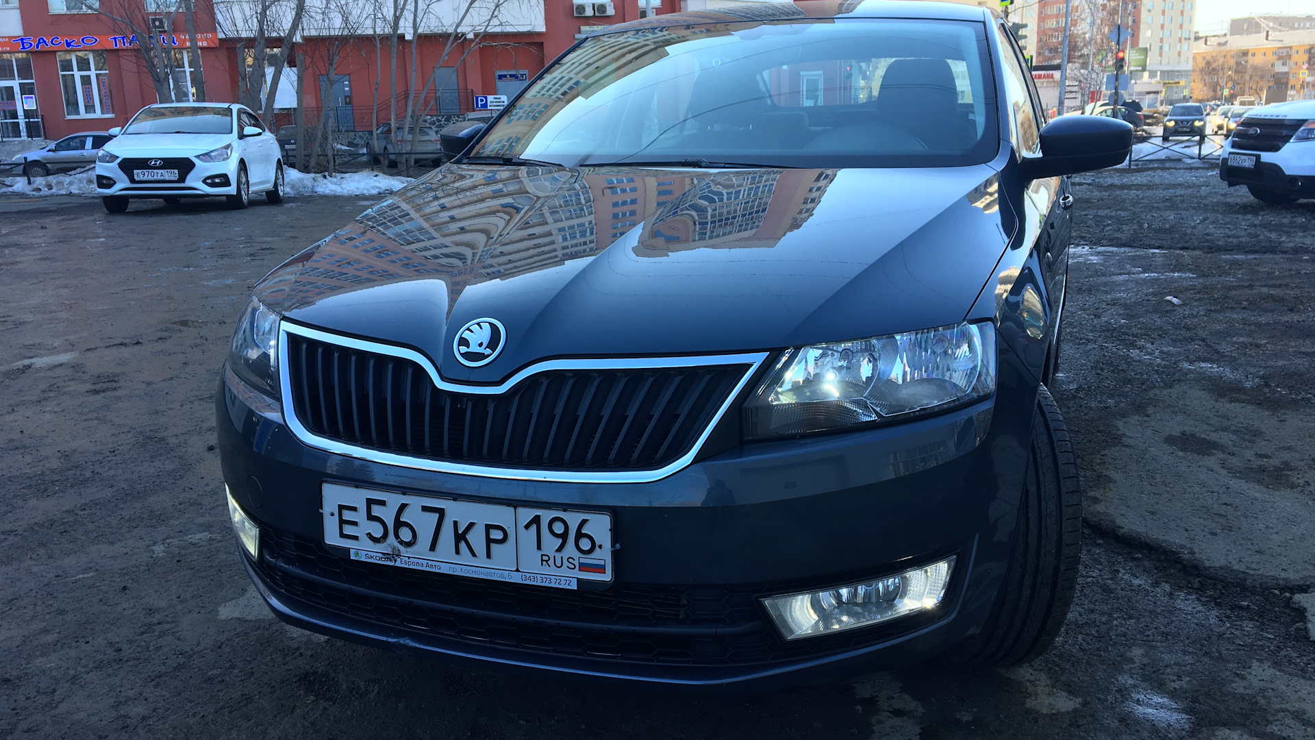 Skoda Rapid (1G) 1.6 бензиновый 2016 | #SkodaClubUral# на DRIVE2