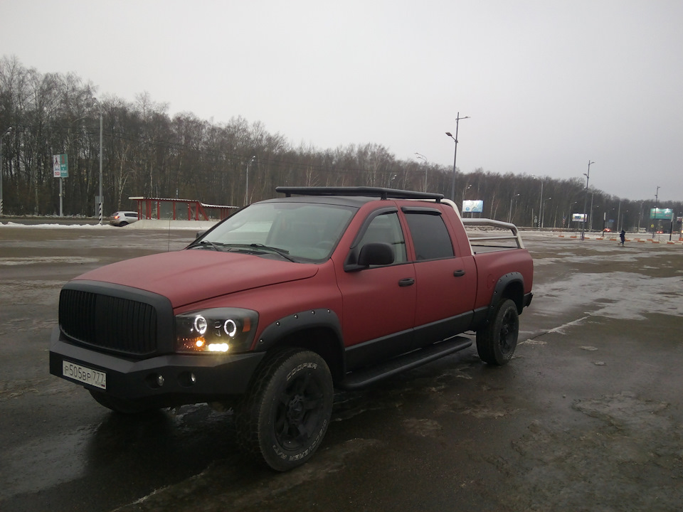 Покраска dodge Ram