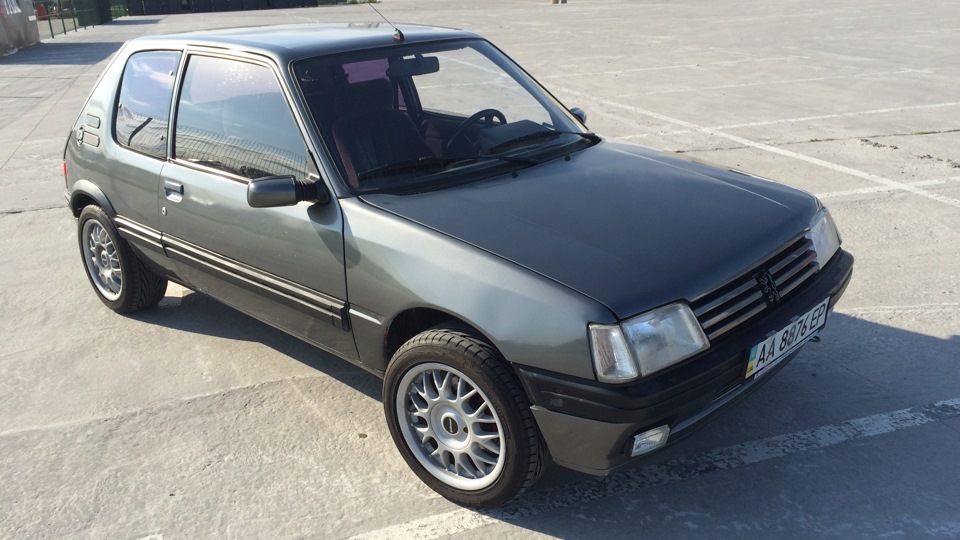 205-й уехал к новому хозяину — Peugeot 205 GTI, 1,9 л, 1987 года ...