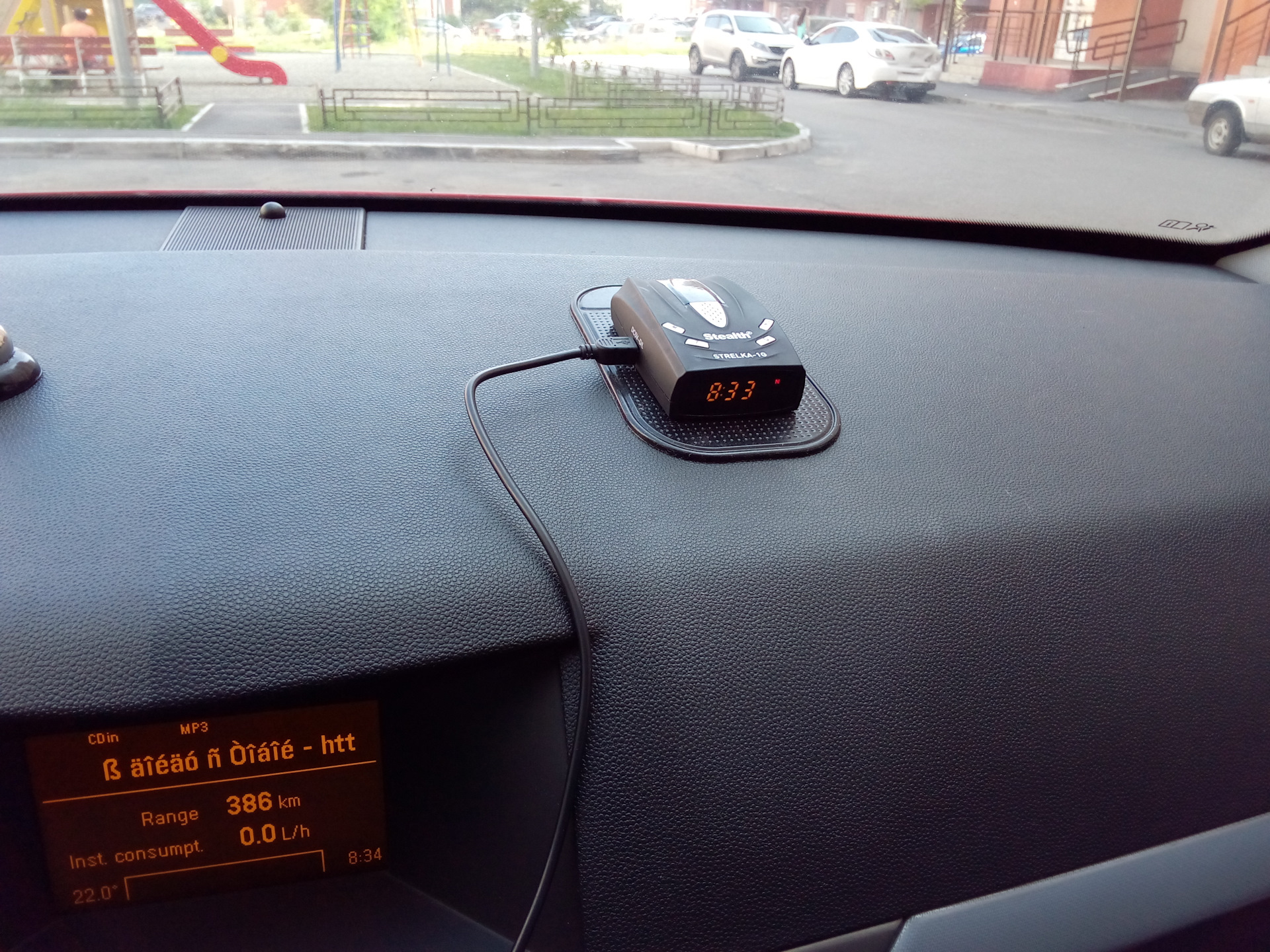 Радар-детектор Stealth strelka -1G GPS. — Opel Astra H, 1,8 л, 2006 ...