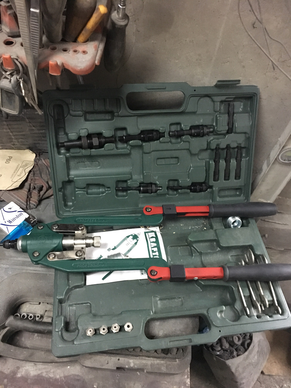 Резьбовые заклепки очень выручают) — ГАЗ Соболь, 2,5 л, 2004 года ...