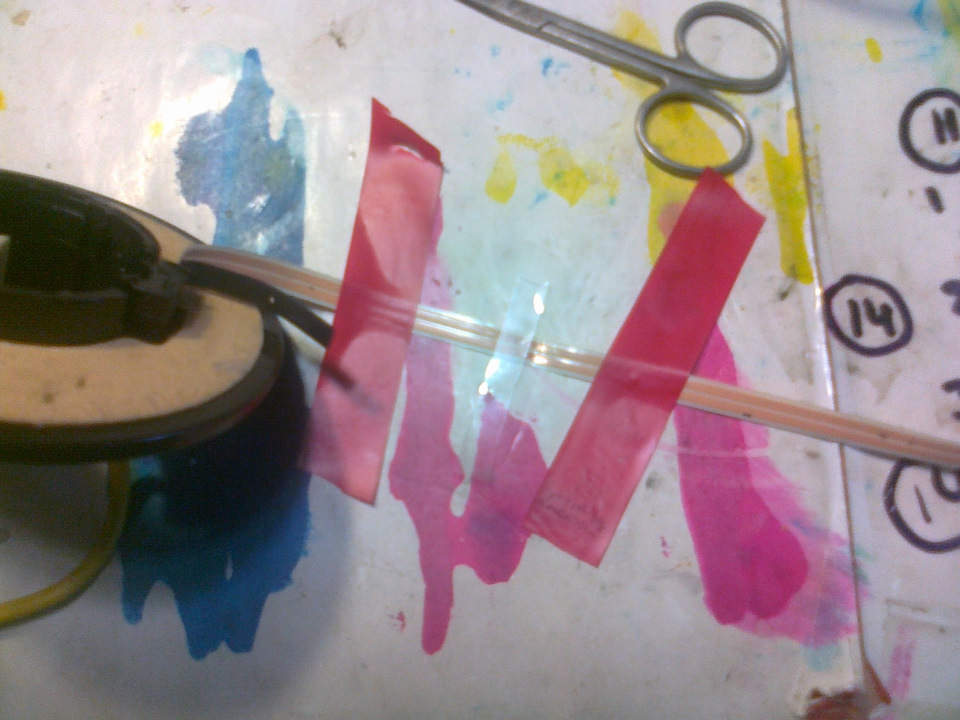 Подготовка к пайке. — Ford Ka (1G)