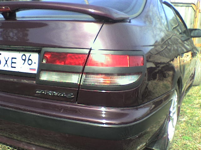 Taillight styling part two - Toyota Carina E 16 L 1993