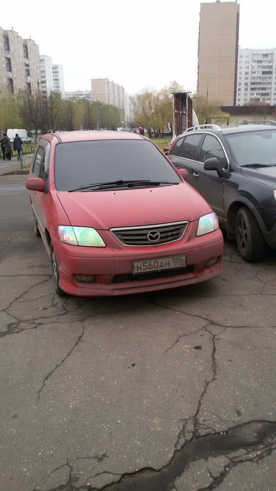 Тонировка-другой вид автомобиля! — Mazda MPV II, 2,5 л, 2001 года | тюнинг  | DRIVE2