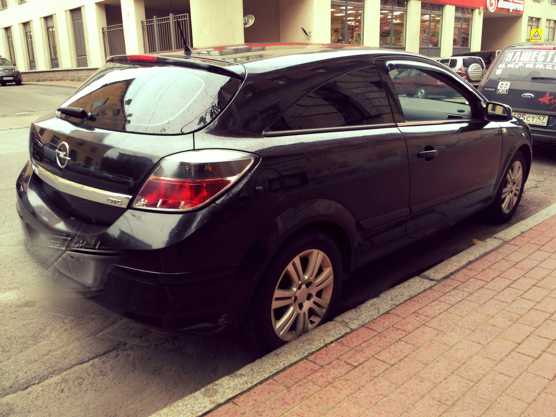 Тонировка по гост. Или больше МРАКа) — Opel Astra H GTC, 1,8 л, 2007 ...