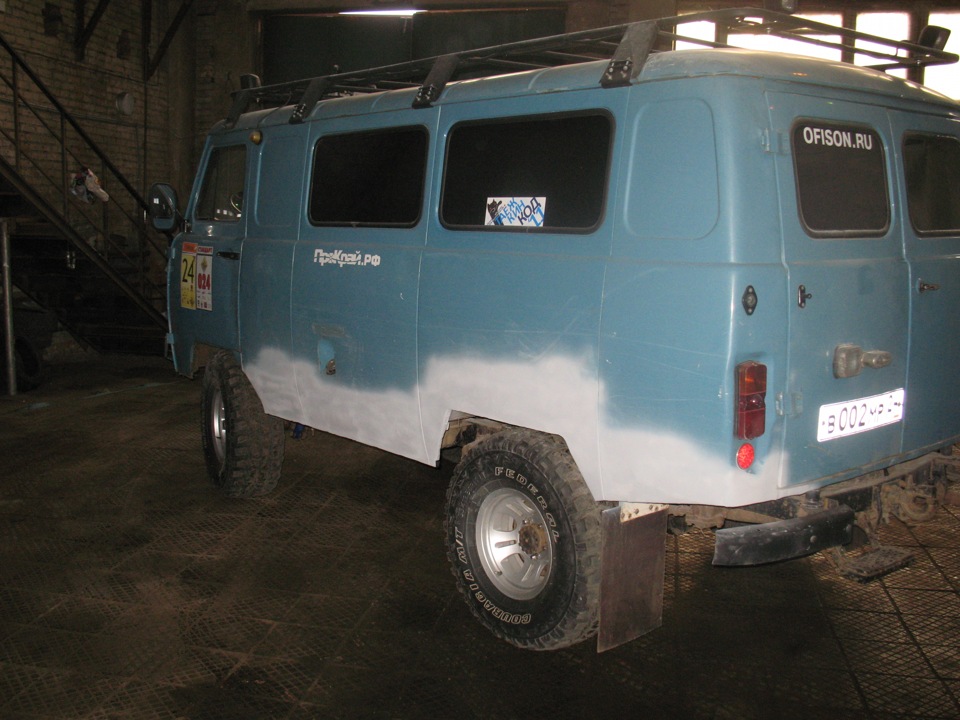 Задние арки, юбка, дверной проем — УАЗ 3962, 2,9 л, 1998 года ...