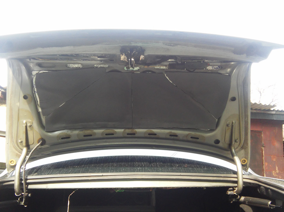 Обшивка багажника Приора Седан — DRIVE2