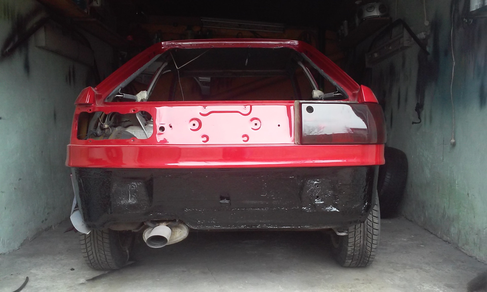 Ну вот и всё. Мы дома — Audi Coupe (89/8B), 2 л, 1992 года | кузовной ...