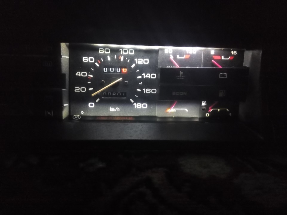 Разбор салона и пересвет щитка приборов — Lada 2108, 1,3 л, 1992 года ...