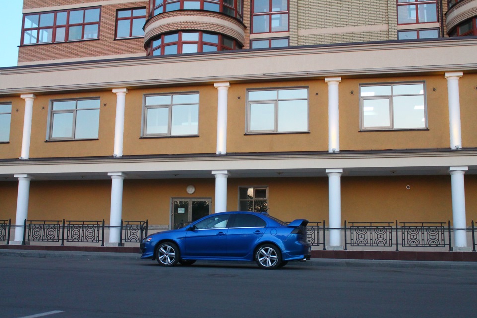 Скрип при езде по мелким неровностям — Mitsubishi Lancer X, 1,5 л, 2008 ...