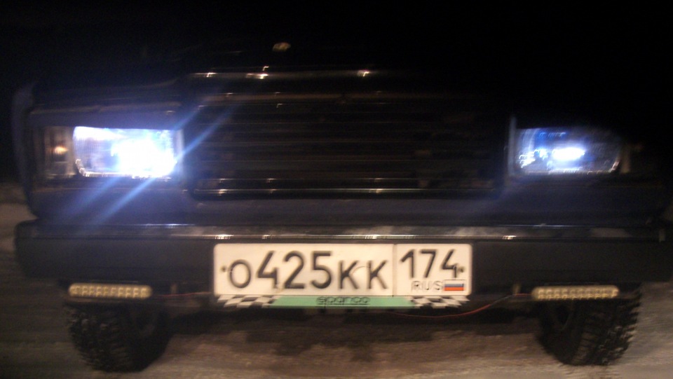 заменил свой передний треснутый бампер — Lada 21074, 1,6 л, 2002 года ...