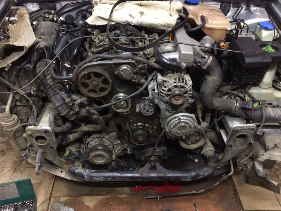 Отпуск. День 2 (сборка ГРМ, разбор клапанной крышки) — Volkswagen ...