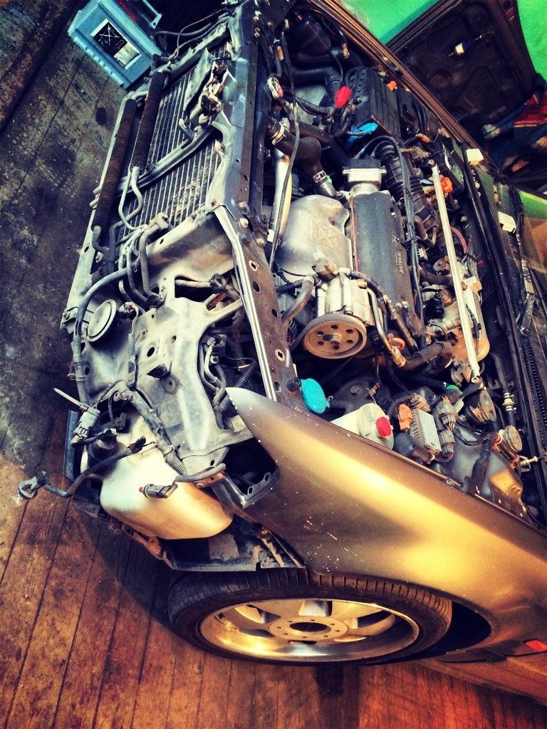 Линзы проставки и дудка — Honda Accord (4G), 2,2 л., 1992 года | тюнинг ...