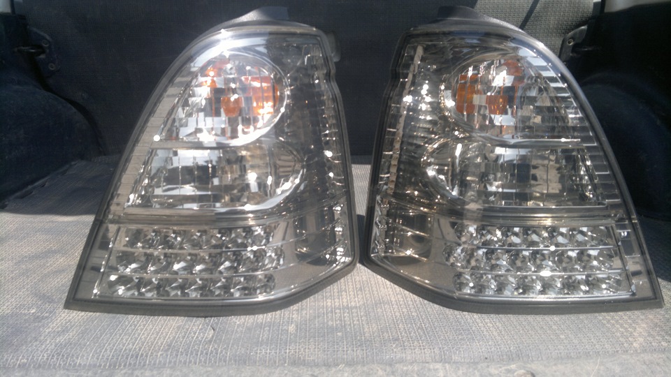 новые задние стопы — Honda Odyssey (2G), 3 л, 2001 года | тюнинг | DRIVE2