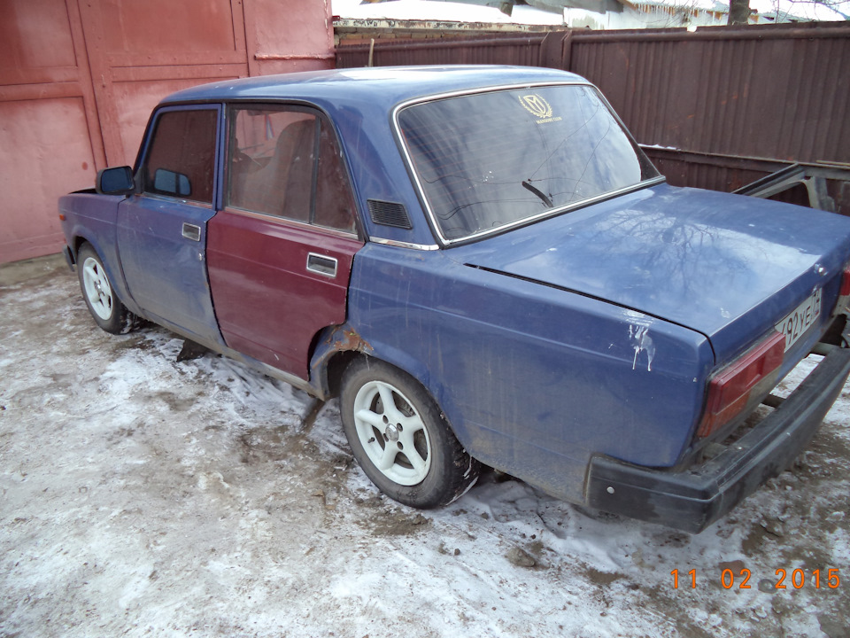 Отчет3, начала подготовке к покраске  Lada 21074, 1,6 л, 2005 года  кузовной ремонт  DRIVE2