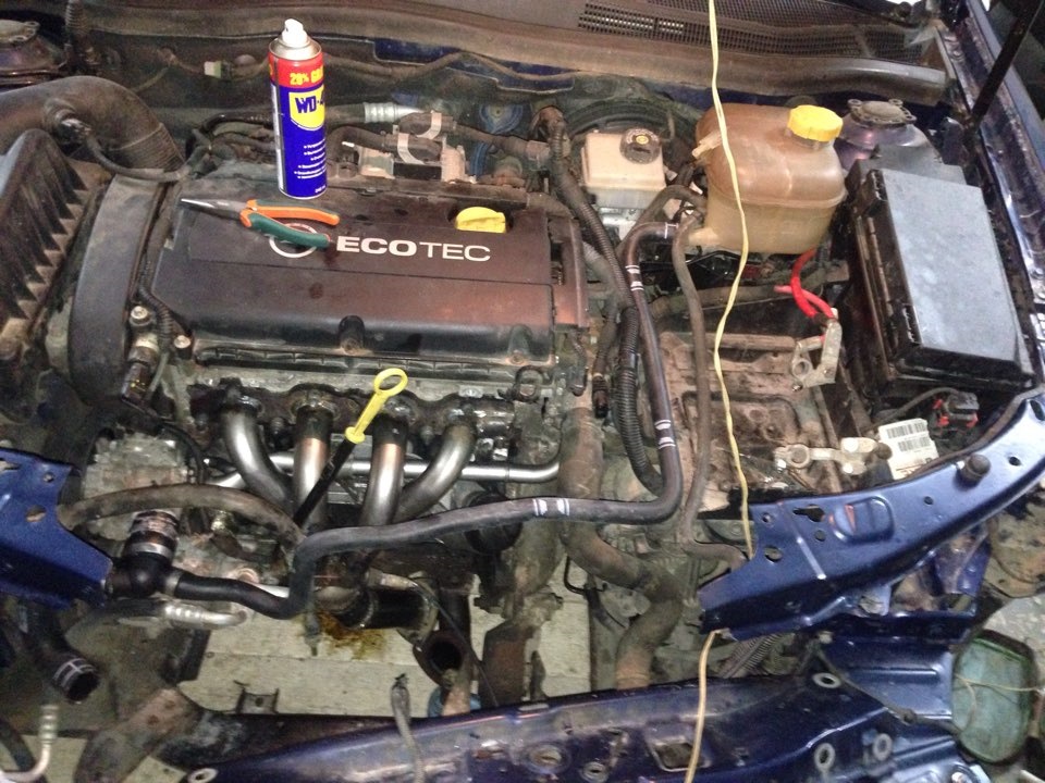 Замена катализатора на паук 4-1 — Opel Astra H, 1,6 л, 2011 года ...