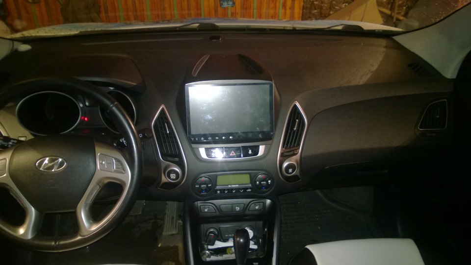 Как снять магнитолу ix35 hyundai Установка 2din магнитолы на android - Hyundai ix35, 2 л, 2012 года аксессуары DR