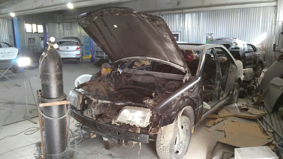 Кузов — Mercedes-Benz C-class (W202), 2,4 л, 1999 года | кузовной ...