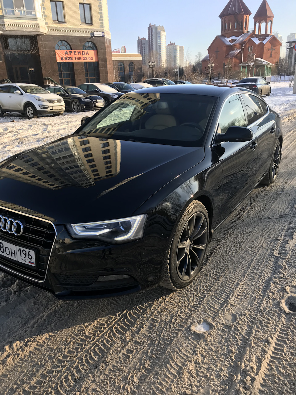 Покраска арок и восстановления антигравия — Audi A5 Sportback (1G), 2 л,  2012 года | кузовной ремонт | DRIVE2