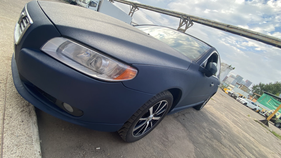 Volvo S80 (2G) 3.2 бензиновый 2008 | Темно-синий раптор на DRIVE2