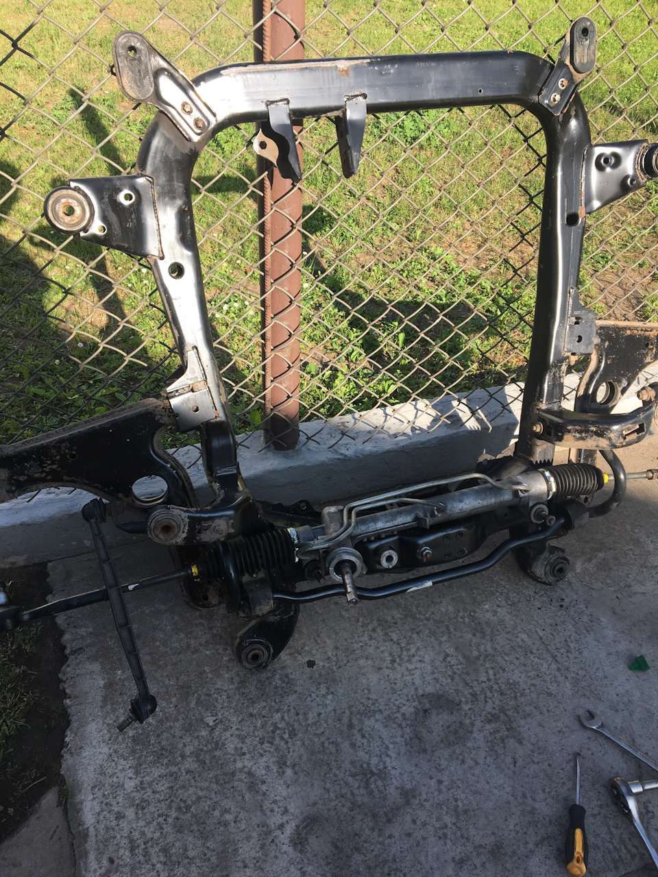 Реставрация и усиление рулевой рейки — Opel Astra H, 1,3 л, 2007 года ...