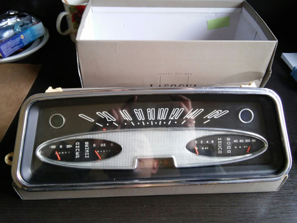 Салон Часть 4. Реставрация щитка приборов. — Москвич 408, 1,3 л, 1968 ...