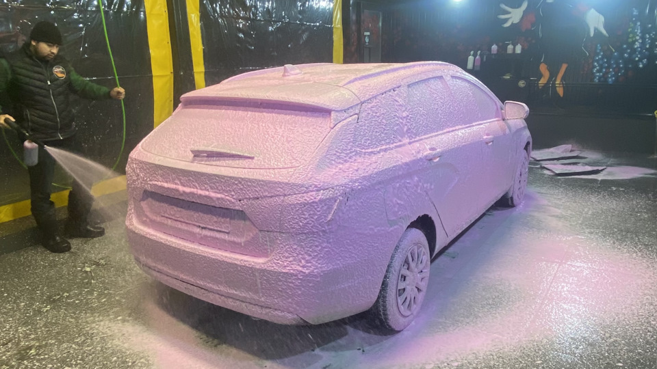 Замена масла 7 500 км. Addinol 5w40 — Lada Vesta SW, 1,6 л, 2021 года ...