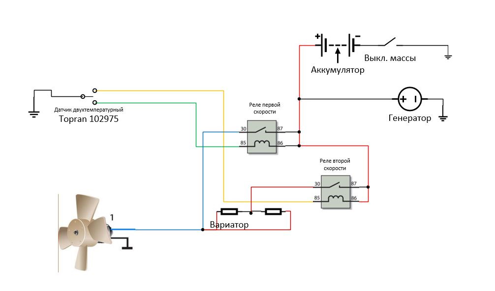 Подключение вентилятора охлаждения через реле и кнопку. Вентилятор охлаждения ГАЗ 3110 через реле. ГАЗ 3110 схема включения вентилятора. ГАЗ 3110 схема подключения вентилятора. Схема подключения электровентилятора на Газель 3302.