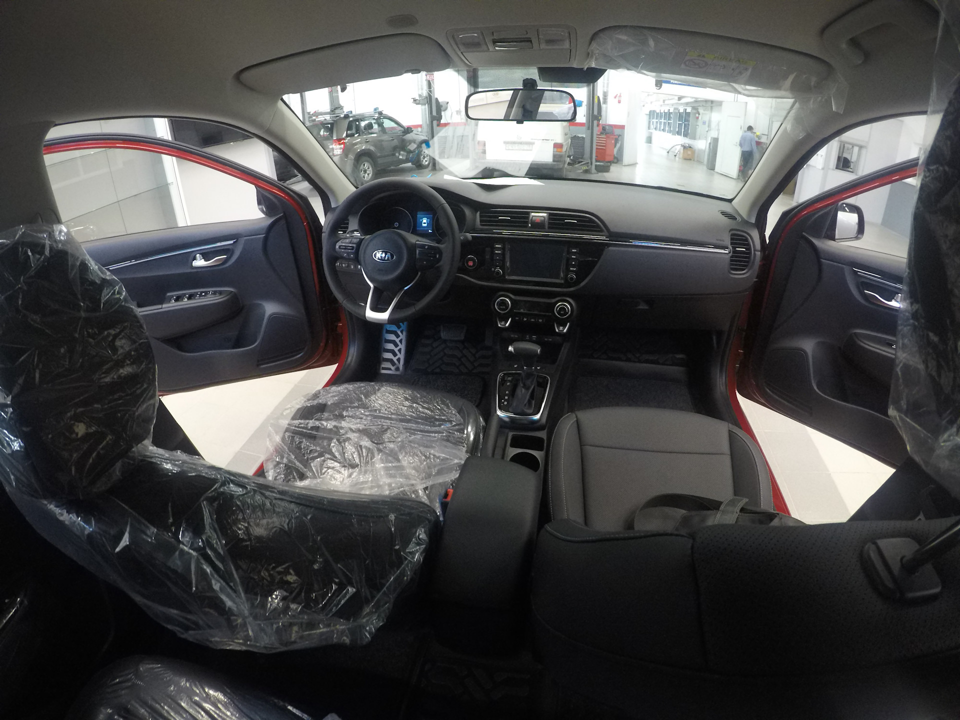 Автомобильные коврики в салон Kia Rio New (Киа Рио) 2017-н.в. Luxmats ...