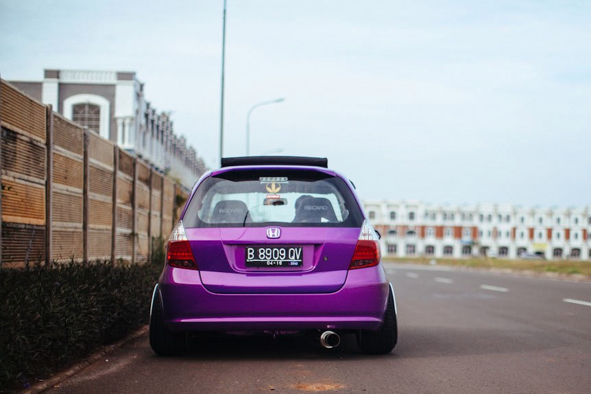 Honda Jazz stance