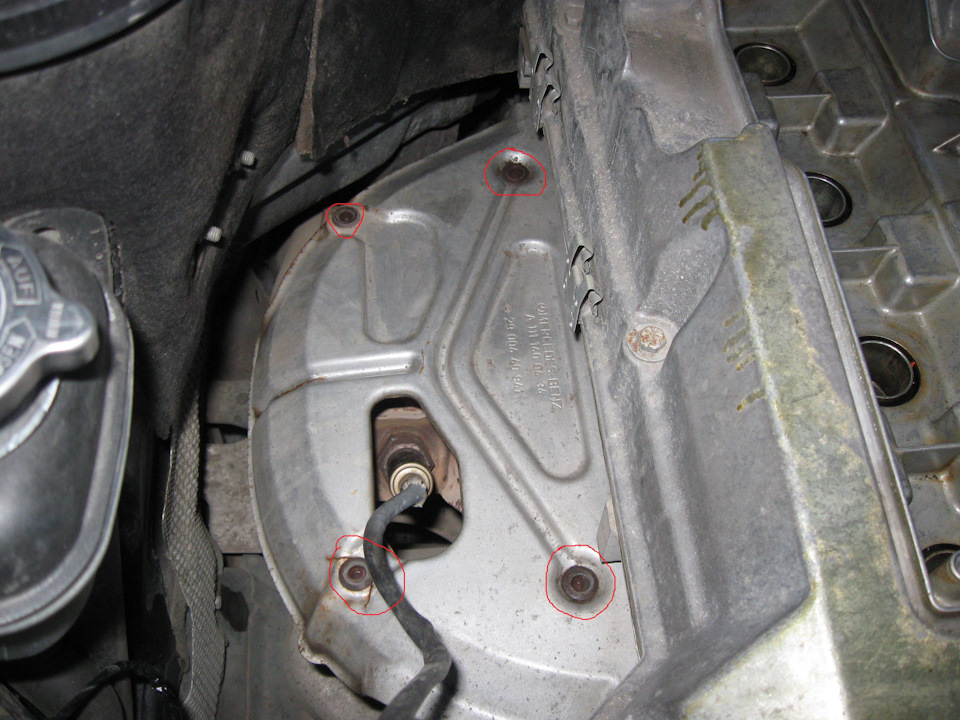 Чистка лямбды ортофосфорной кислотой — Mercedes-Benz C-Class (W202), 1 ...