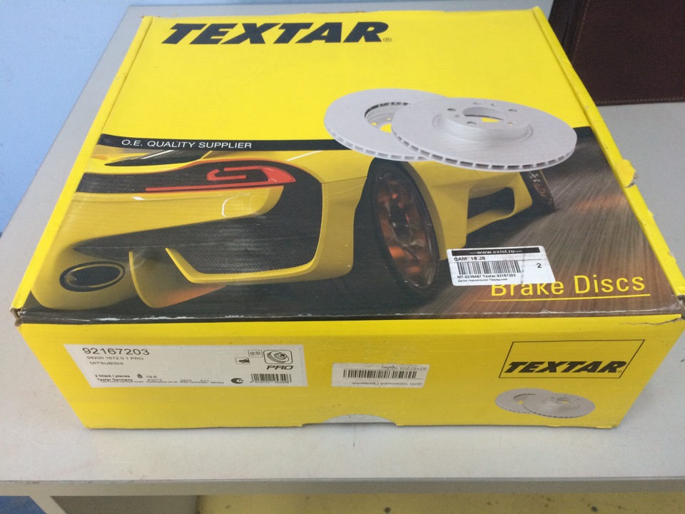 Замена передних тормозных дисков — Mitsubishi Pajero (4G), 3,2 л, 2008 ...