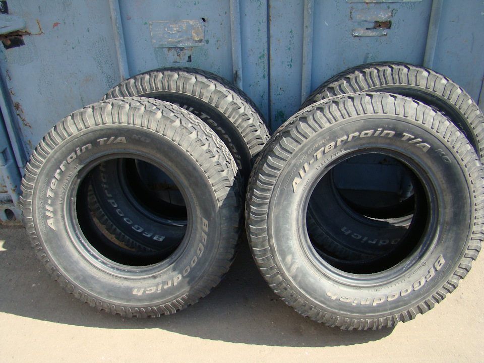 Прикупил гудричи 265/75 R16 — Hyundai Terracan, 3,5 л, 2004 года | шины ...