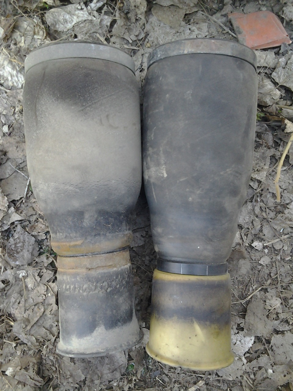 Замена подушки пневмоподвески — BMW 5 series Touring (E39), 2,5 л, 1999 ...