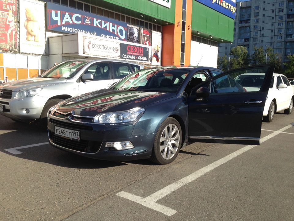 Покашлял у работы — Citroen C5 (2G)