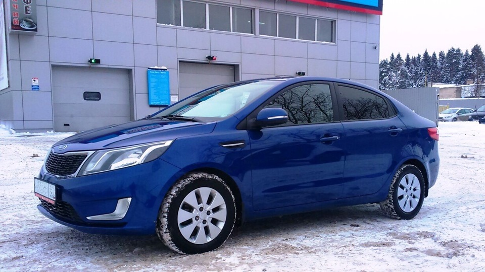KIA Rio =Васильковый=