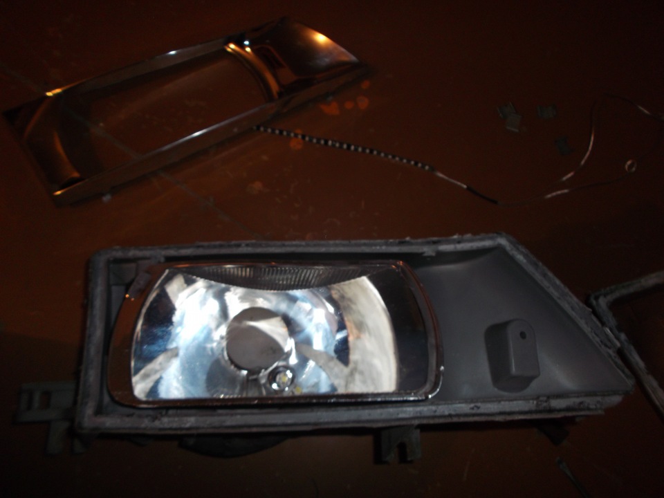 диоды в фары — Daewoo Nexia (2G), 1,5 л, 2003 года | своими руками | DRIVE2