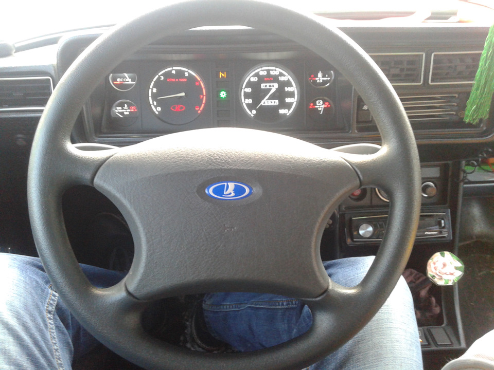 Руль как на Калине. — Lada 21075, 1,5 л, 2003 года | стайлинг | DRIVE2