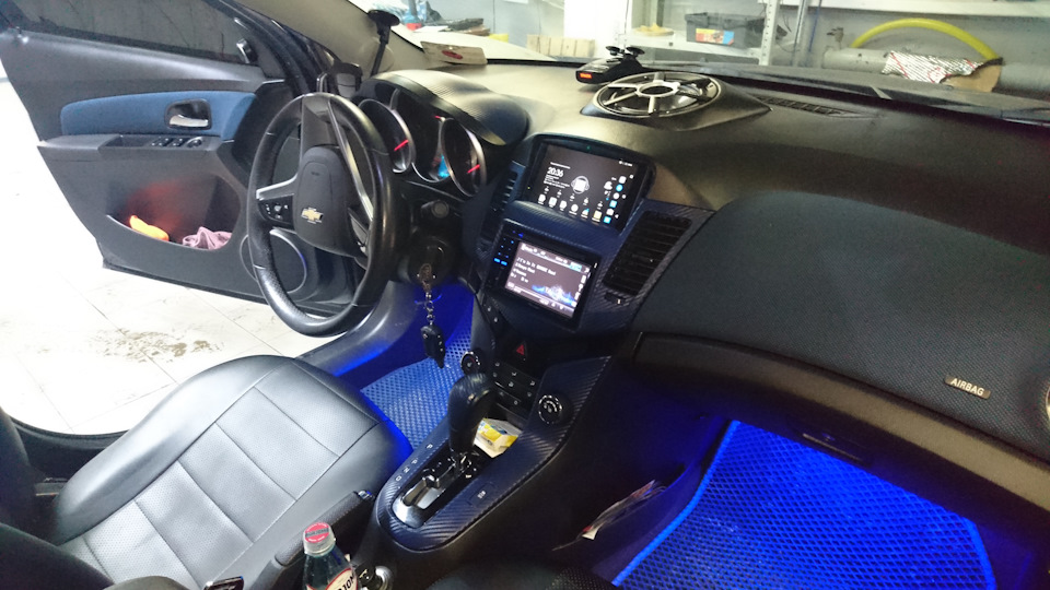 Планшет Lenovo вместо ГУ. Финал. — Chevrolet Cruze (1G), 1,8 л, 2011 ...