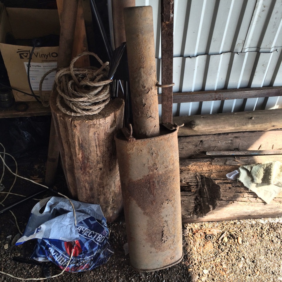 Отвалился глушитель — LADA 21099, 1,5 л., 2001 года | поломка | DRIVE2