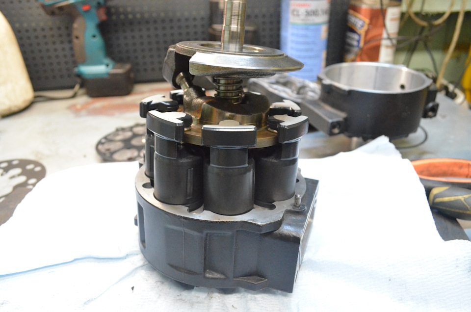 Переборка компрессора кондиционера. — Rover Streetwise, 1,6 л, 2004 ...