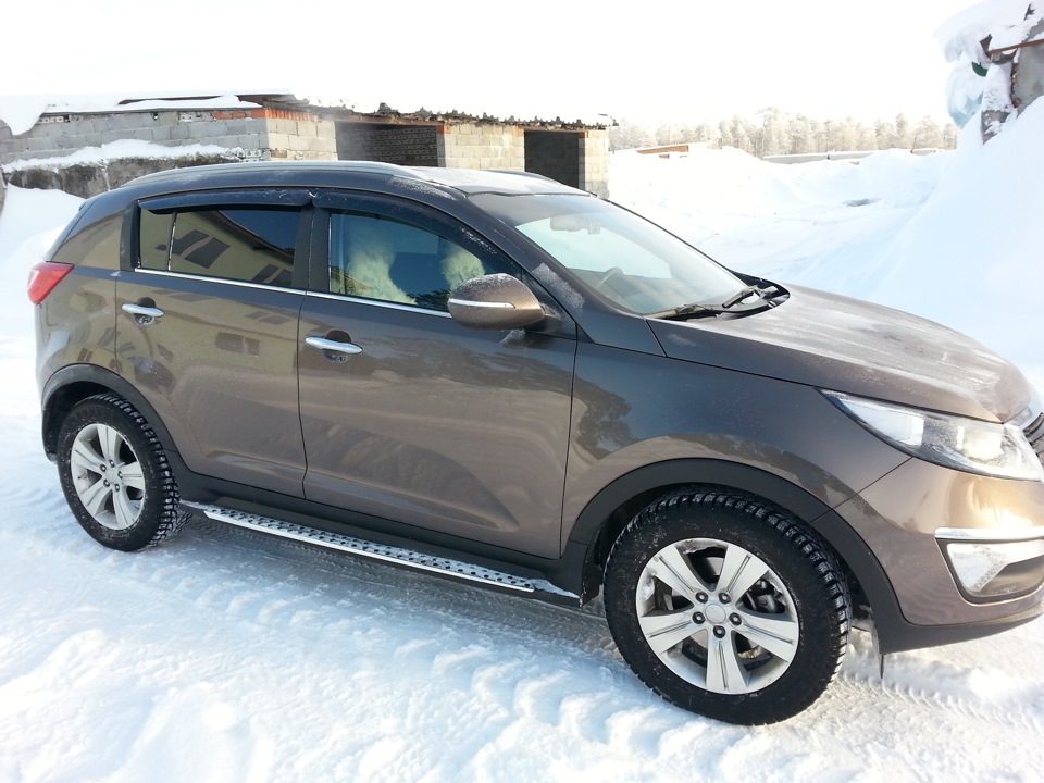 пороги kia sportage 3